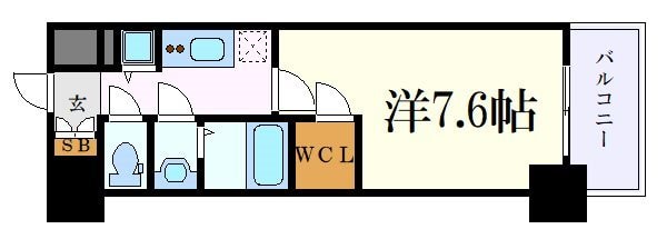 エスリード名城公園プライムの物件間取画像