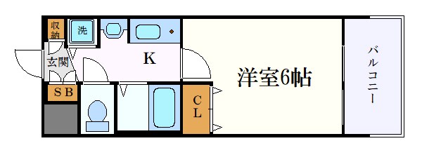 プレサンス名古屋駅前の物件間取画像