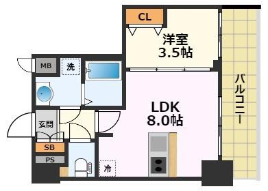 プレサンス吹上駅前エテルノの物件間取画像