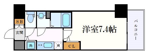 千種駅 徒歩5分 12階の物件間取画像