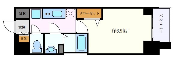 プレサンス広小路通　葵の物件間取画像