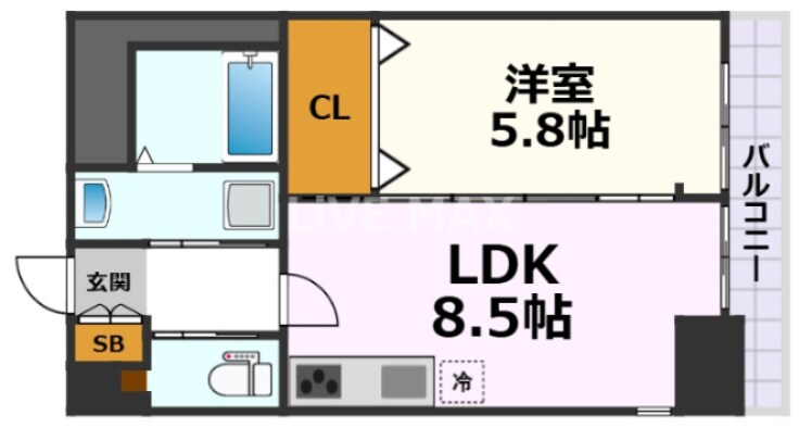 Casa Lucia（カーサルチア）の物件間取画像