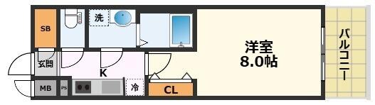 S-RESIDENCE堀田駅前futur(フチュール)の物件間取画像
