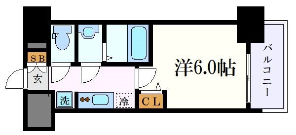 メイクス今池PRIMEの物件間取画像