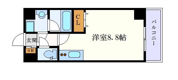 レジデンシア大須の物件間取画像