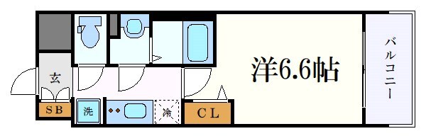 プレサンス名古屋駅ゲートの物件間取画像