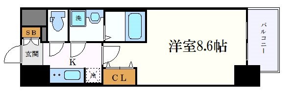 S-RESIDENCE金山Westの物件間取画像