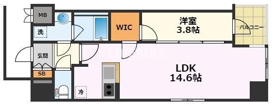 グリュック平和の物件間取画像