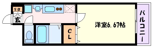 AXISの物件間取画像