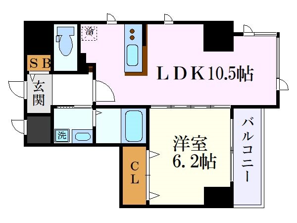 フォートイースト筒井の物件間取画像