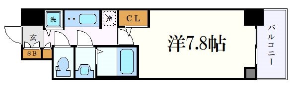 S-RESIDENCE葵Ⅱの物件間取画像