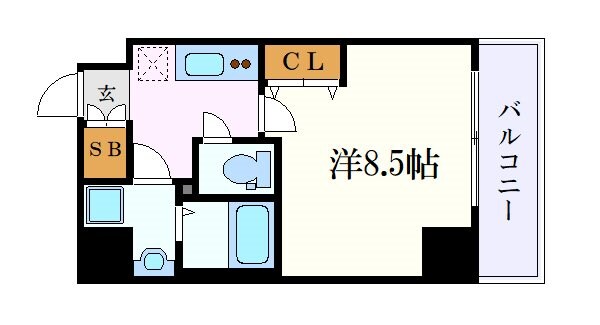 レジデンシア泉Ⅰの物件間取画像