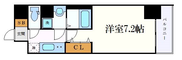 ワールドアイ名古屋城北の物件間取画像