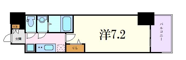 アドバンス名古屋モクシーの物件間取画像