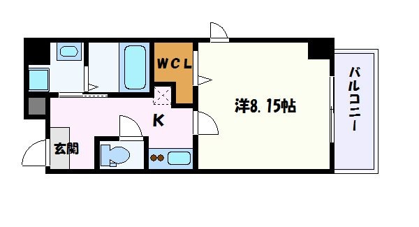 シャルマン新栄の物件間取画像