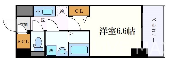 S-RESIDENCE上前津Southの物件間取画像