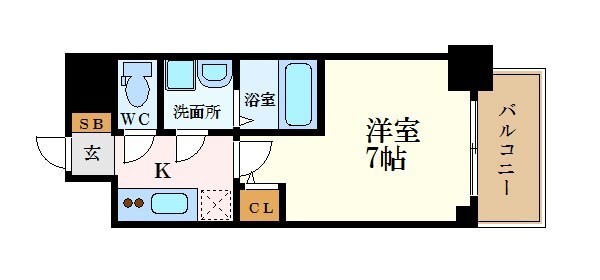 オーキッドレジデンス鶴舞(旧:S-RESIDENCE鶴舞)の物件間取画像