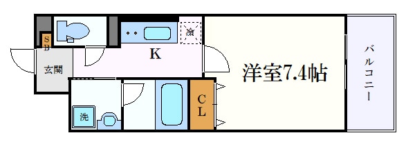 ファスティーナ本陣の物件間取画像