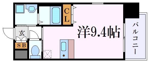 プレサンス鶴舞駅前ブリリアントの物件間取画像