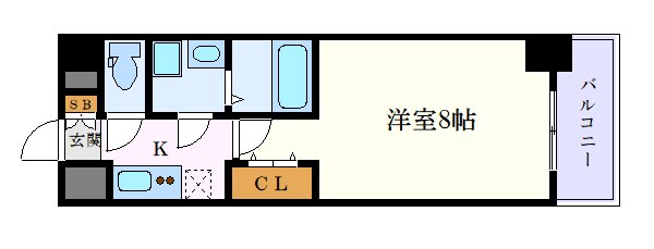 エスリード金山クラッシィの物件間取画像