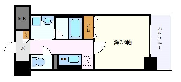 リヴシティ浅間町の物件間取画像