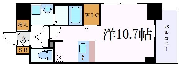 プレサンス池下トレスの物件間取画像