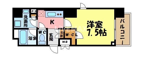 エディアン千種の物件間取画像