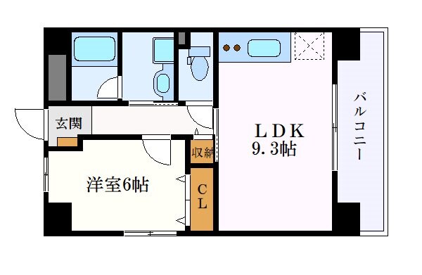 プランドール千種の物件間取画像