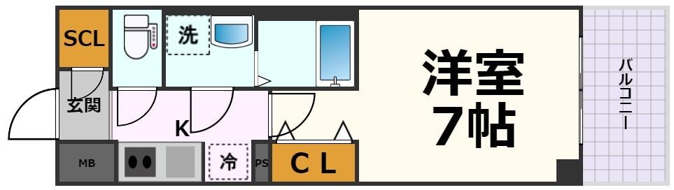 S-RESIDENCE名駅NorthⅡの物件間取画像