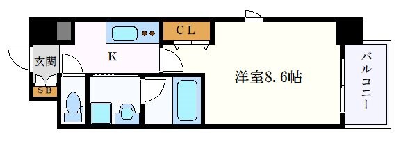 PURE RESIDENCE 名駅南の物件間取画像