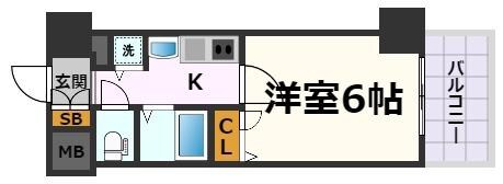 プレサンス泉シティアークの物件間取画像