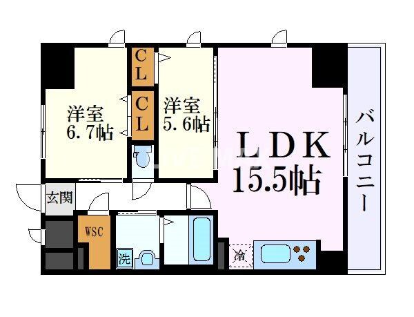 アルクス金山の物件間取画像