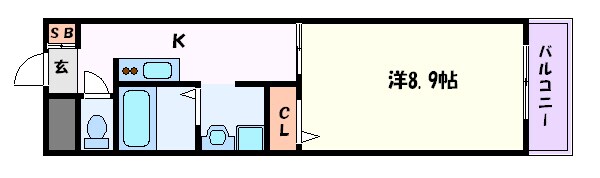 物件間取画像