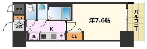 プレサンス東別院駅前の物件間取画像