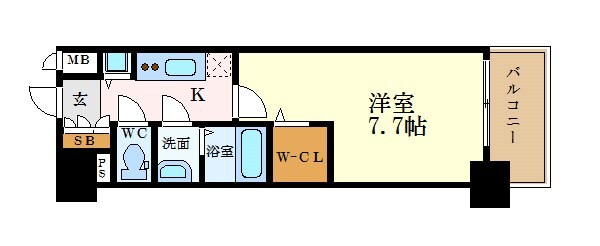 プレサンスジェネ葵の物件間取画像