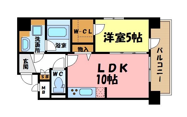 クリスタル丸の内の物件間取画像