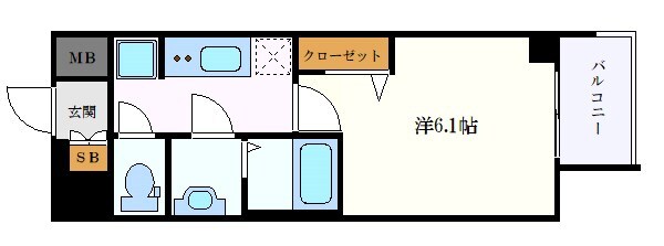 プレサンス広小路通　葵の物件間取画像