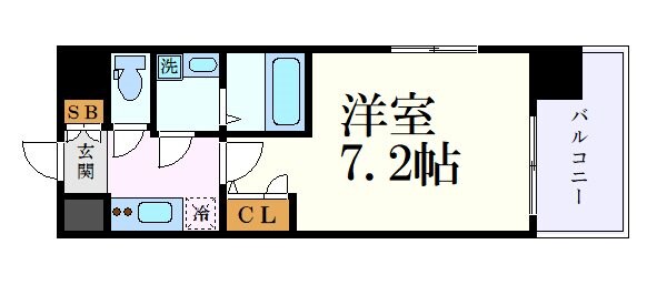 UURコート名古屋名駅の物件間取画像