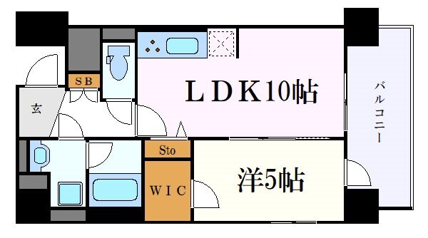 クリスタル丸の内の物件間取画像