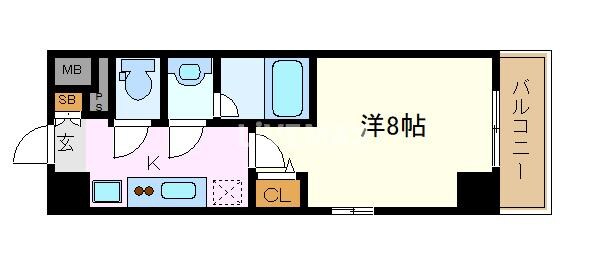 ラグゼナ丸の内の物件間取画像