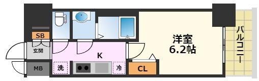 プレサンス太閤通ファシールの物件間取画像