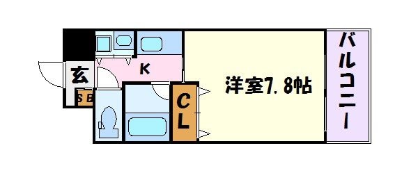 AXIS桜通内山の物件間取画像