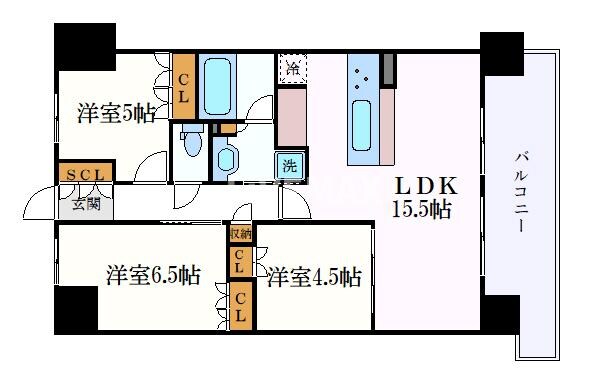 ラフィシア上前津の物件間取画像