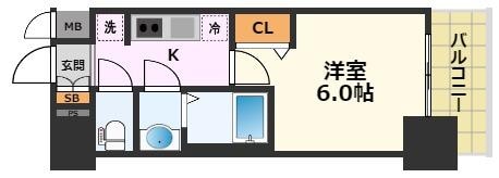 プレサンス東別院セレニスの物件間取画像