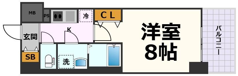 物件間取画像