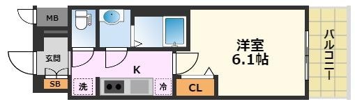 プレサンス太閤通ファシールの物件間取画像