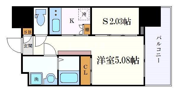 エステシア上前津の物件間取画像