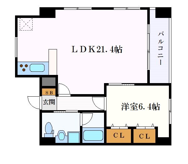 TRUSTY千種南の物件間取画像