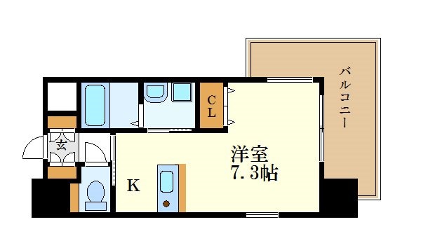 プレサンス鶴舞駅前ブリリアントの物件間取画像