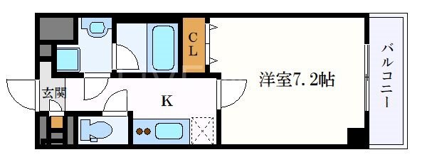 グランフルールの物件間取画像